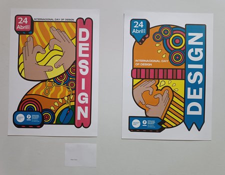 «Exposição de Cartazes do Dia Internacional do Design», no auditório Dr. Francisco Tomatas, até 27 de abril